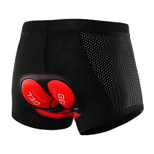 Biancheria Intima Imbottita da Ciclismo Uomo - Nero, M