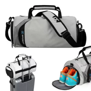 Borsa da palestra con scomparto per scarpe