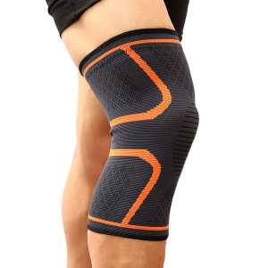 Supporto per ginocchio arancione