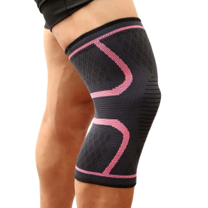 Supporto per ginocchio rosa