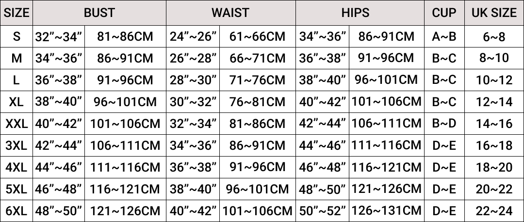 Size guide