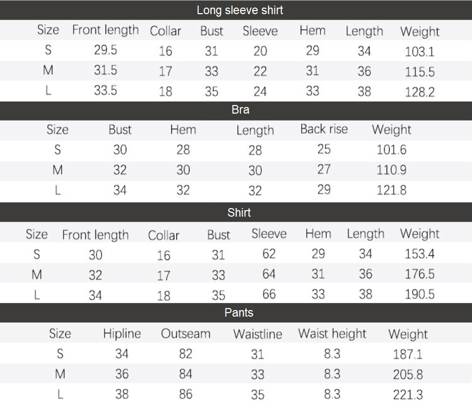 Size guide