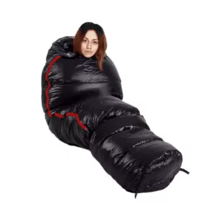 Sacco a Pelo Mummia Leggero per Backpacking e Campeggio