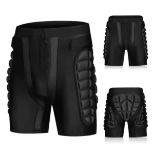 Pantaloncini Imbottiti con Protezione per i Fianchi per Sport