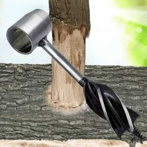 Trapano a Mano con Vite Senza Fine Bushcraft per Campeggio