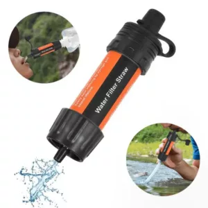 Cannuccia Portatile con Filtro per Acqua Purificatore da Campeggio