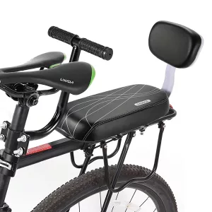 sedile posteriore per bicicletta, sedile posteriore bici, sedile bici morbido, sedile bici imbottito