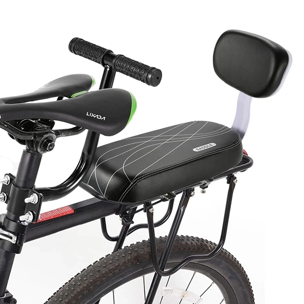 sedile posteriore per bicicletta, sedile posteriore bici, sedile bici morbido, sedile bici imbottito