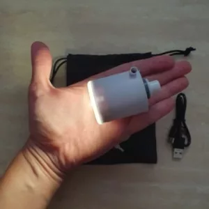 Pompa ad aria elettrica portatile ricevuta dal cliente A****e.
