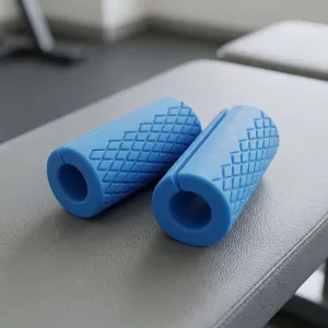barbell grips, rubber dumbbell grips, dumbbell bar handle grips