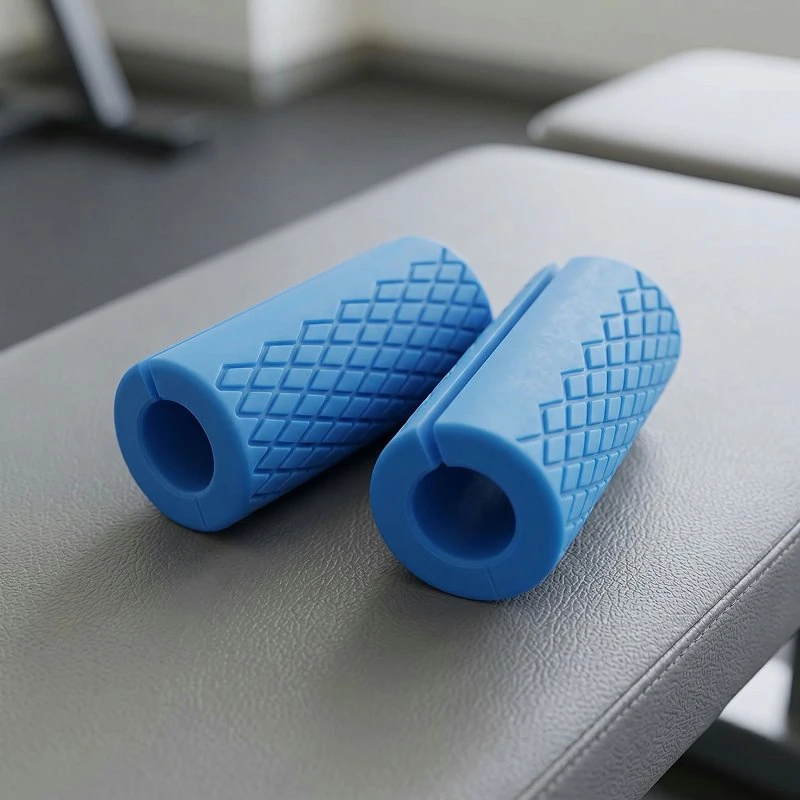 barbell grips, rubber dumbbell grips, dumbbell bar handle grips