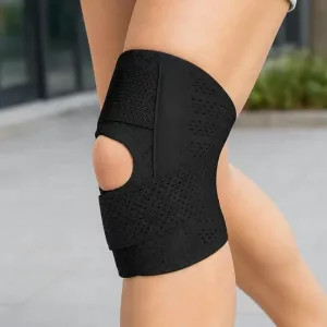 knee support, knee support brace, elastic knee support, adjustable knee support