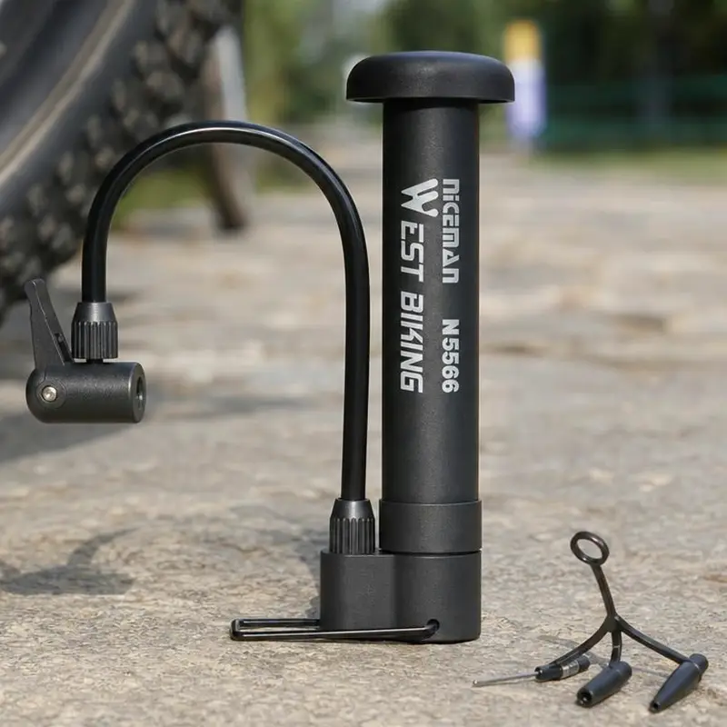 bike pump, bike tire pump, mini bike pump, bike air pump, cycling pump, hand air pump, portable bike pump, bike tire inflator, manual air pump