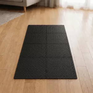 gym floor tiles, fitness floor tiles, puzzle fitness mat, puzzle floor tiles