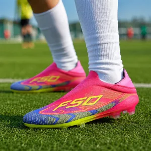 Scarpe da calcio leggere senza lacci e antiscivolo