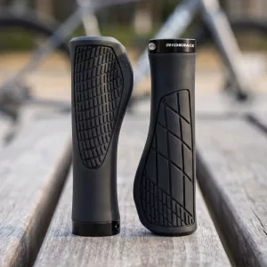 Manopole ergonomiche morbide per manubrio bici con estremità