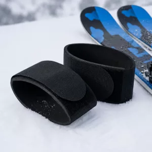nylon ski strap, ski straps velcro