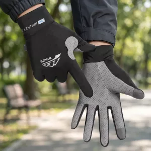 Guanti da ciclismo traspiranti antiscivolo con dita touchscreen