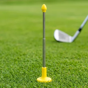magnetic golf club alignment stick