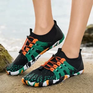 Scarpe da nuoto barefoot antiscivolo ad asciugatura rapida con dita separate