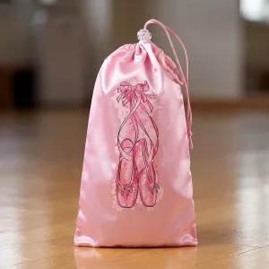 dance shoes bag, mesh dance shoe bag
