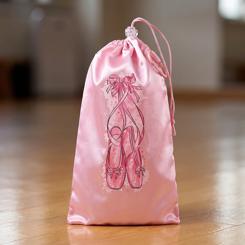 dance shoes bag, mesh dance shoe bag