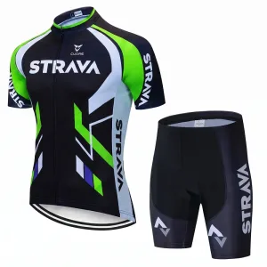Completo da Ciclismo Uomo "X-Pro" - Set Ciclismo Verde, S