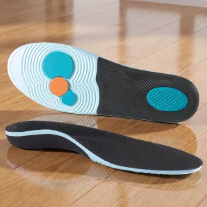 Solette sportive ortopediche con supporto dell'arco plantare, inserti ammortizzanti per scarpe da running